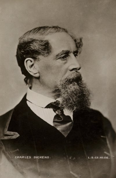 Charles Dickens (1812-1870), novelista inglés de English Photographer